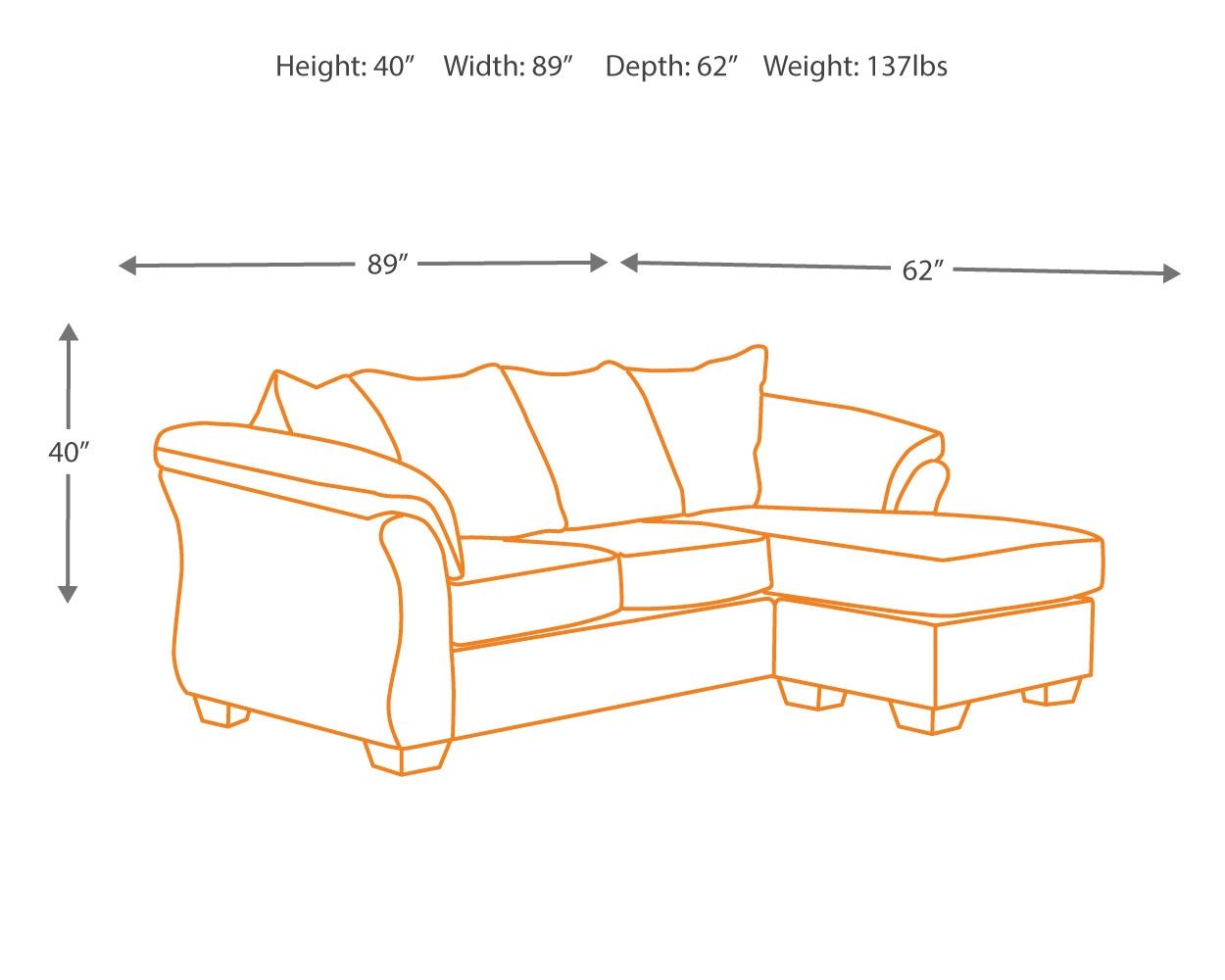Darcy - Stationary Sofa