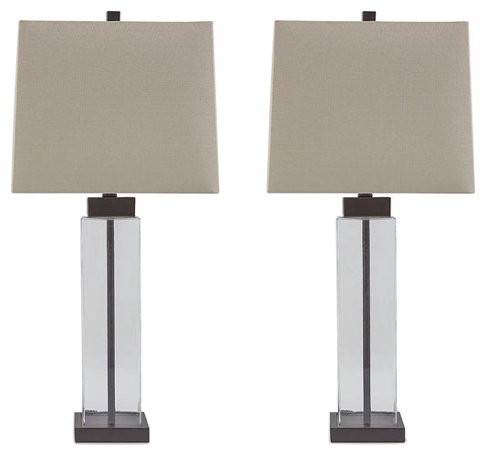Alvaro - Glass Table Lamp (Set of 2)