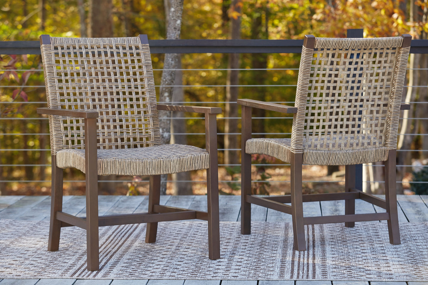 Germalia - Brown- 5 Pc. - Lounge Set