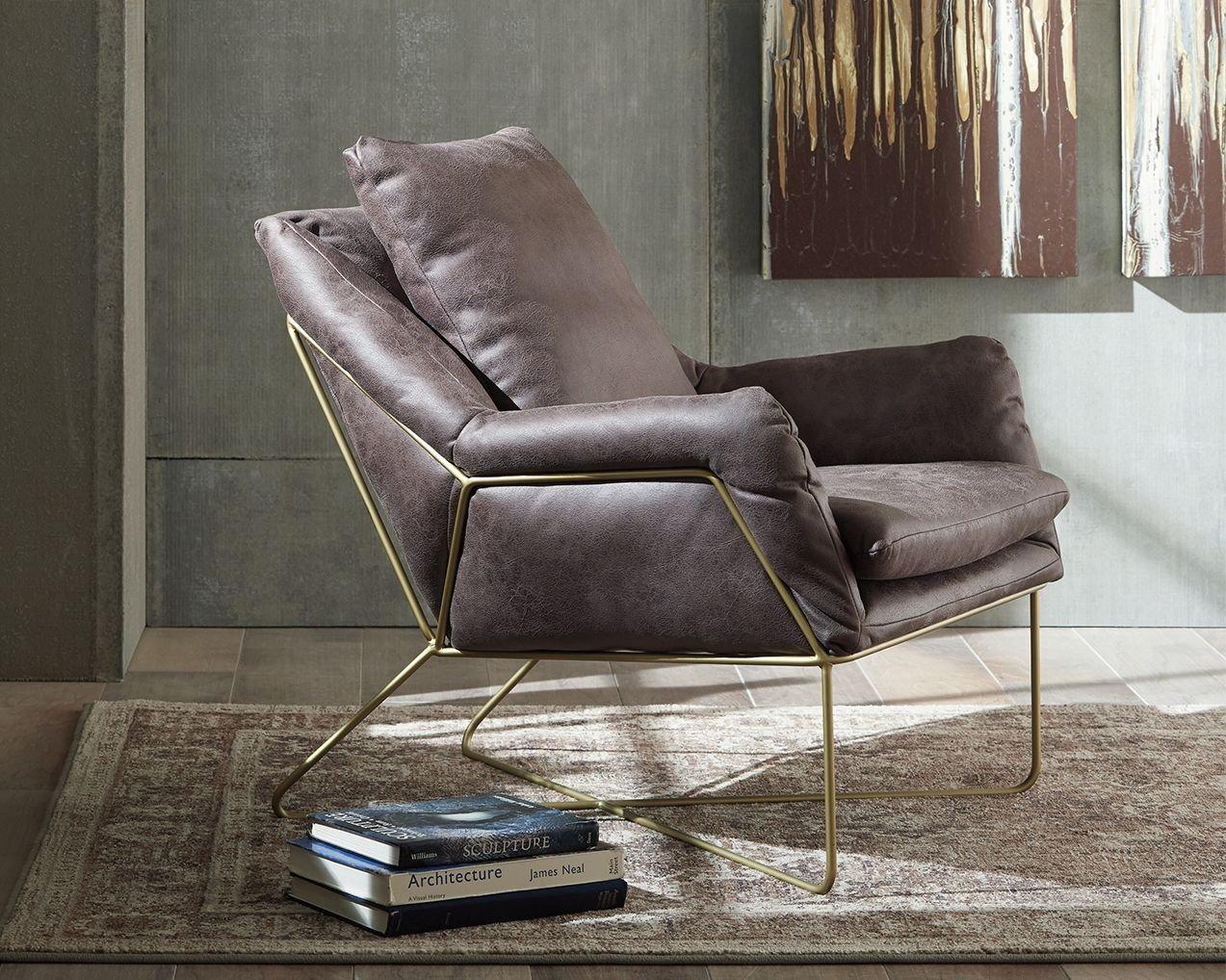 Crosshaven - Dark Gray - Accent Chair