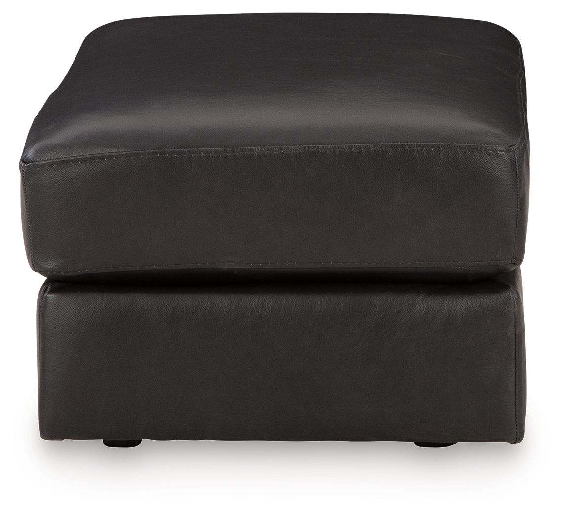 Amiata - Onyx - 4 Pc. - Sofa, Loveseat, Chair And A Half, Ottoman