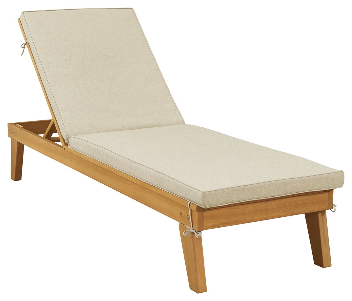 Byron - Light Brown - Chaise Lounge With Cushion