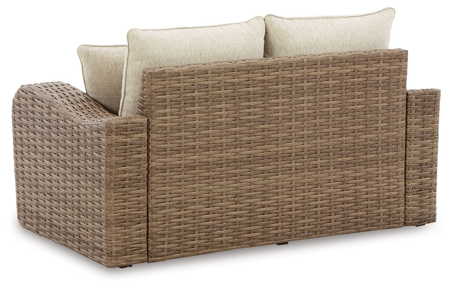 Sandy Bloom - Beige - Loveseat W/Cushion