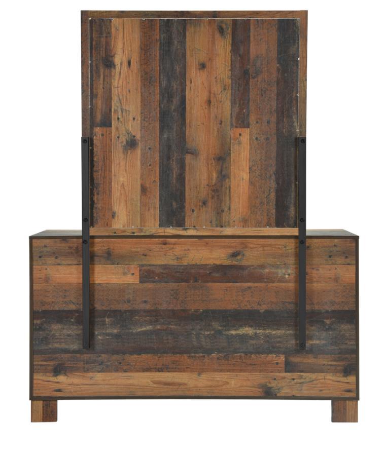 Sidney - 6-Drawer Dresser - Rustic Pine