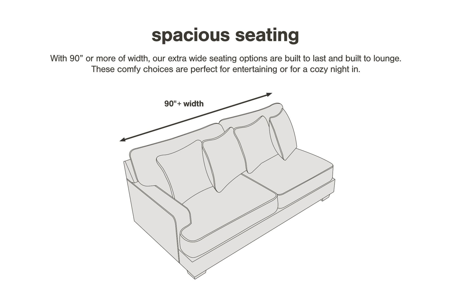 Acieona - Slate - Rec Sofa W/Drop Down Table