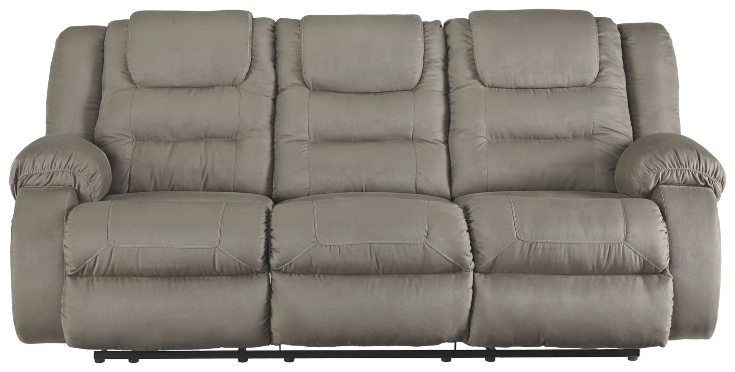 Mccade - Cobblestone - Reclining Sofa