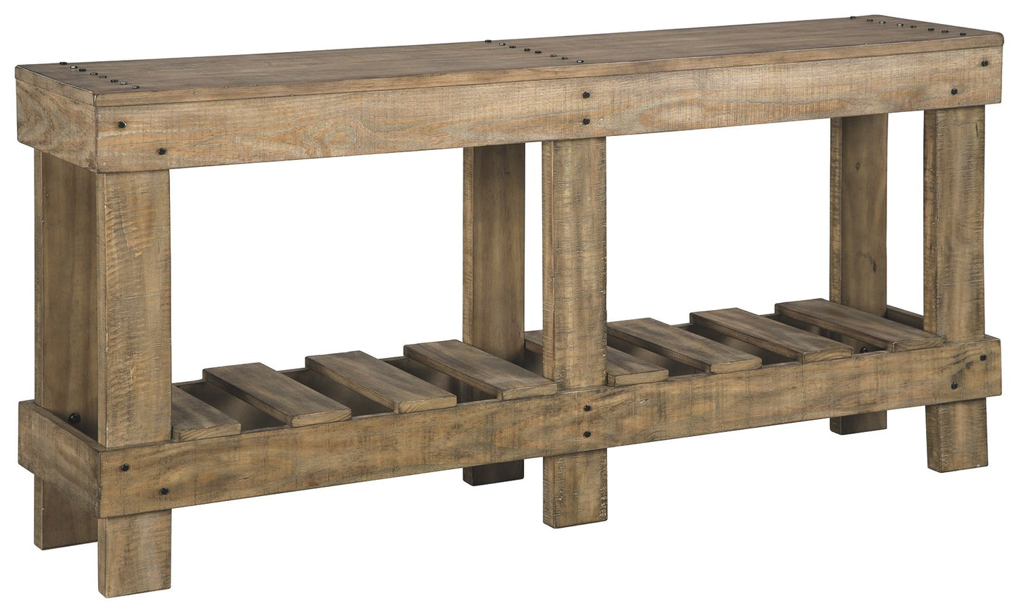 Susandeer - Brown - Console Sofa Table