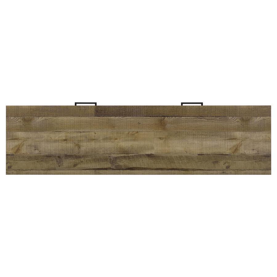 Ruston - 3-drawer Weathered Pine TV Console