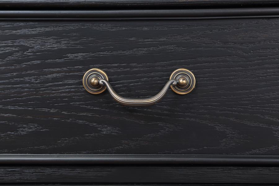 Nightstand - Black - Wood