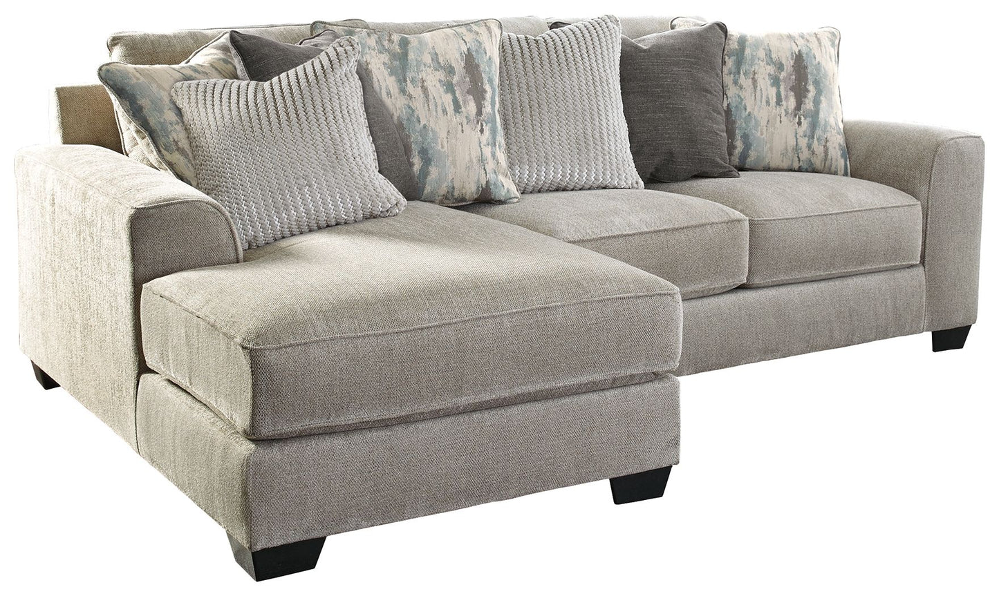 Ardsley - Pewter - 2-Piece Sectional With Laf Corner Chaise