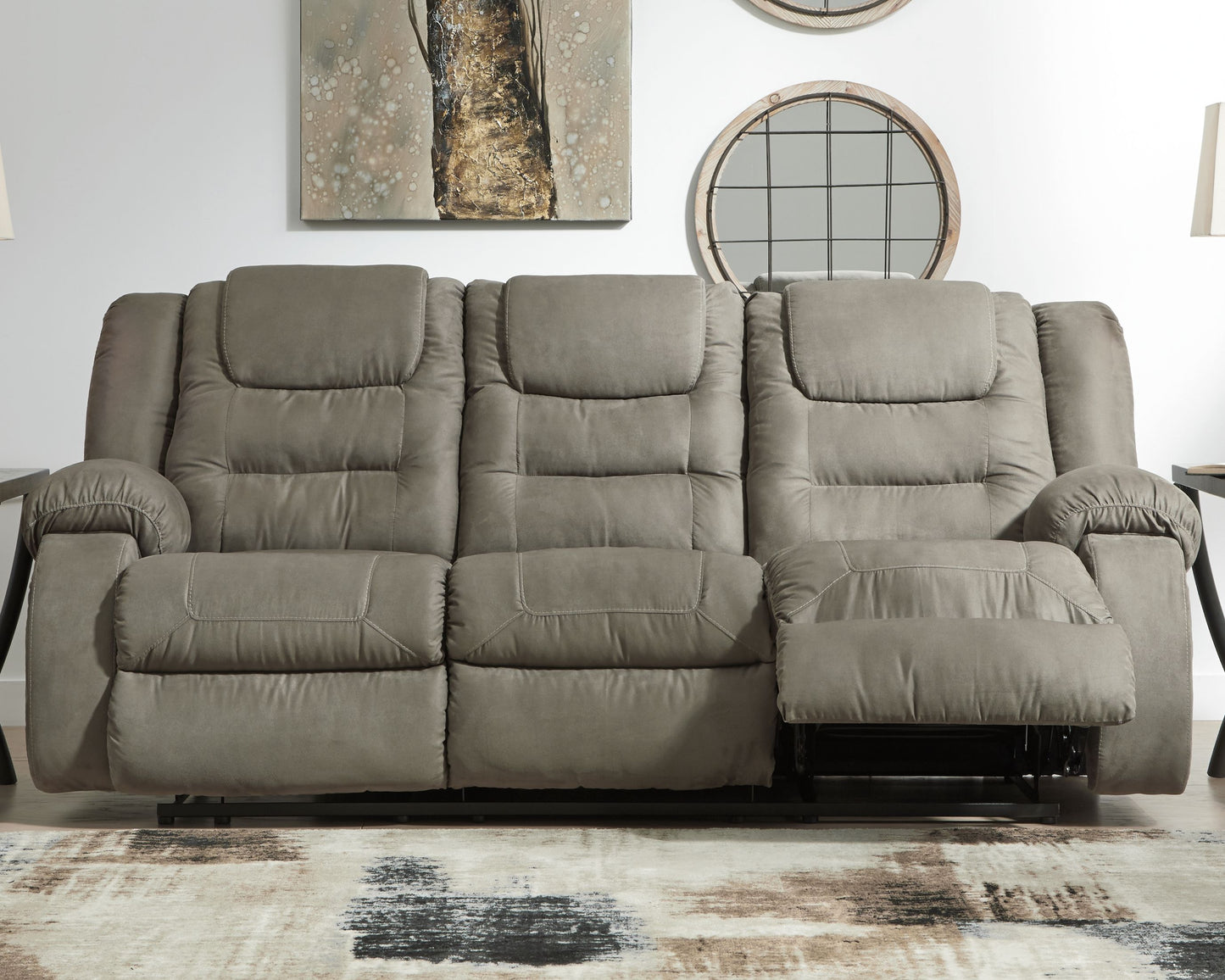 Mccade - Cobblestone - Reclining Sofa