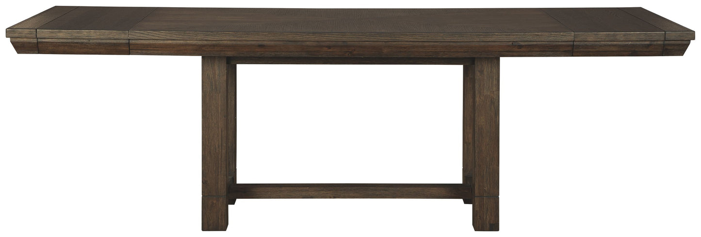 Dellbeck - Brown - Rect Dining Room Ext Table