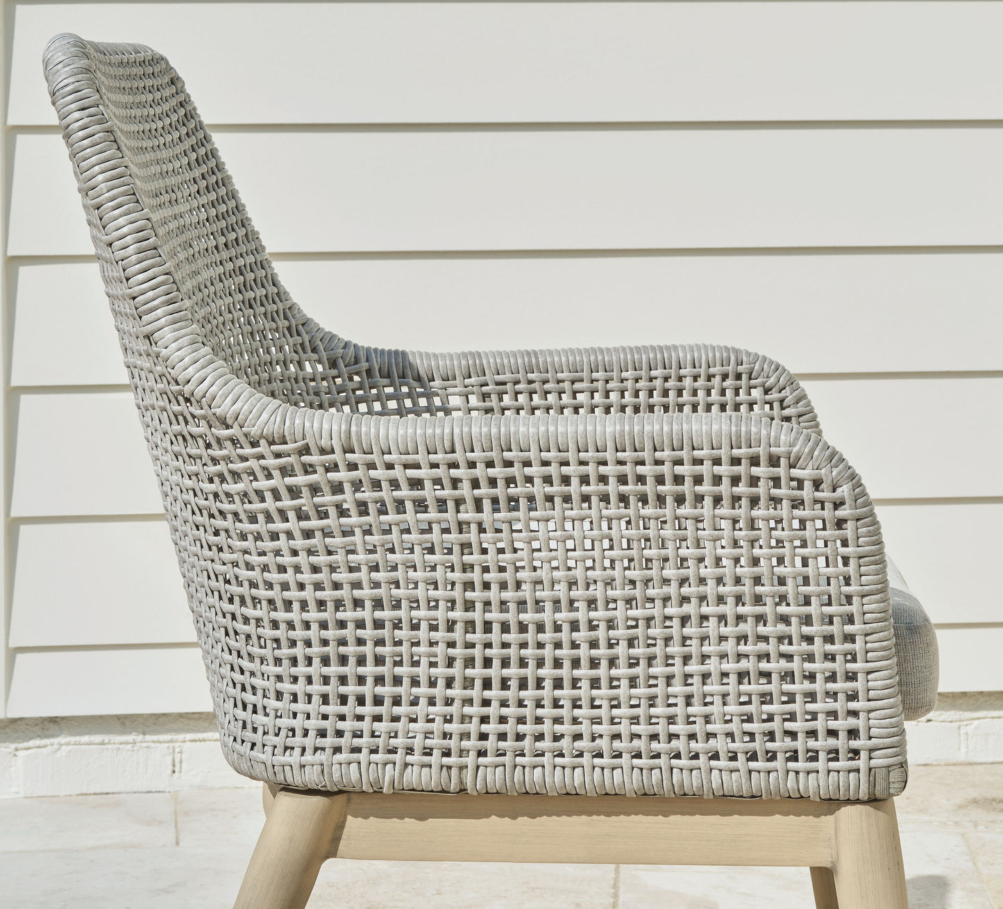 Seton Creek - Gray - Arm Chair With Cushion (Set of 2)