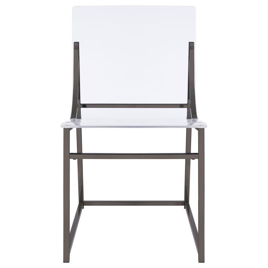 Side Chair (Set of 2) - Clear
