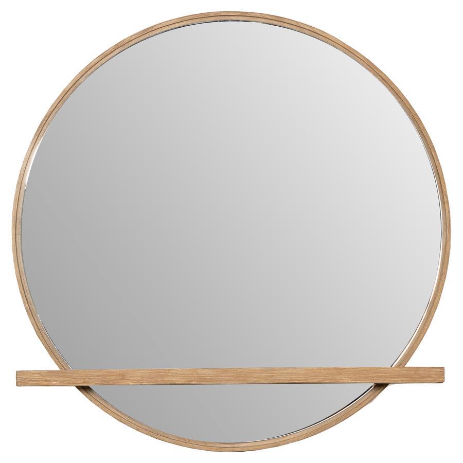 Arini - Round Dresser Mirror - Sand Wash