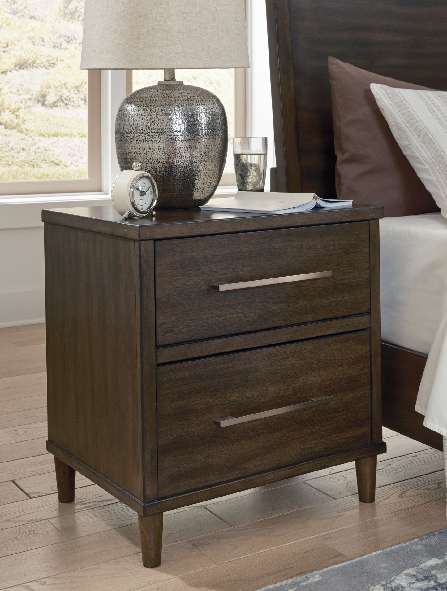 Wittland - Brown - Two Drawer Night Stand