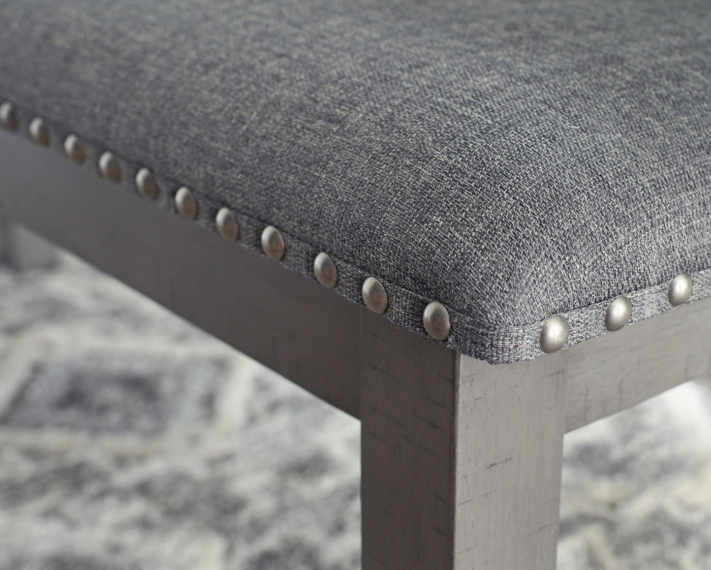 Myshanna - Gray - Upholstered Bench