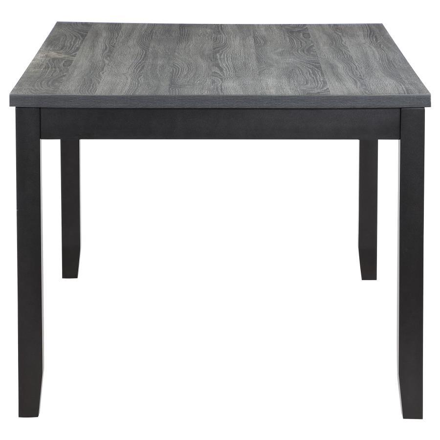 6-Piece Dining Set - Gray And Black