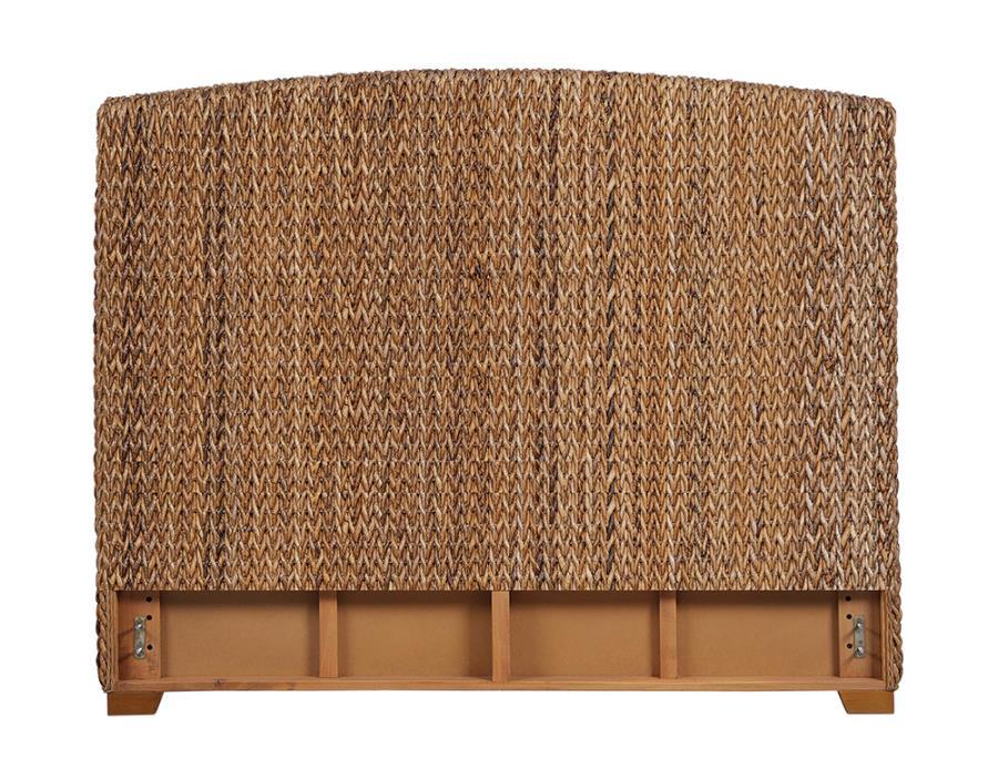 Laughton - Hand-Woven Banana Leaf Headboard