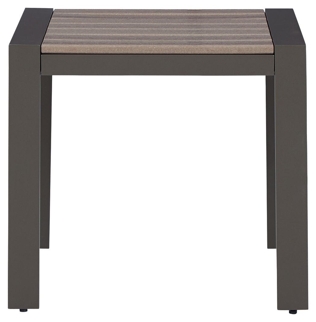 Tropicava - Taupe - Square End Table