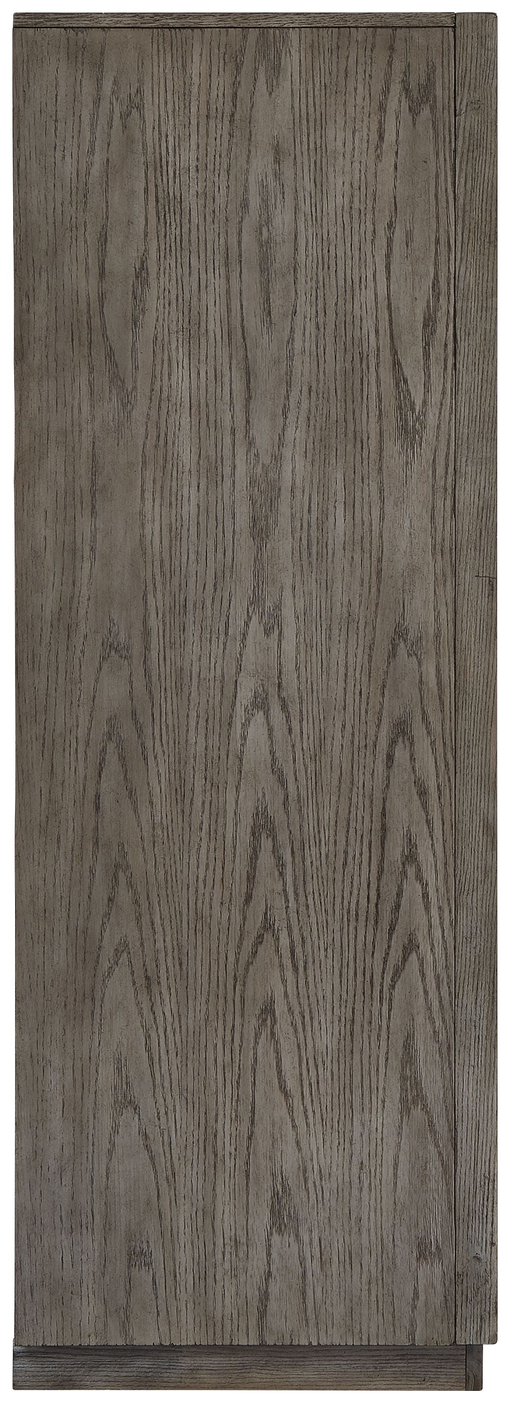 Anibecca - Weathered Gray - Five Drawer Chest