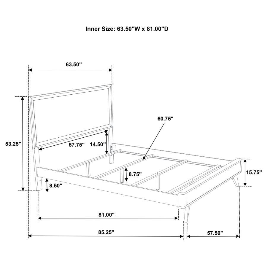 Janelle - Panel Bed