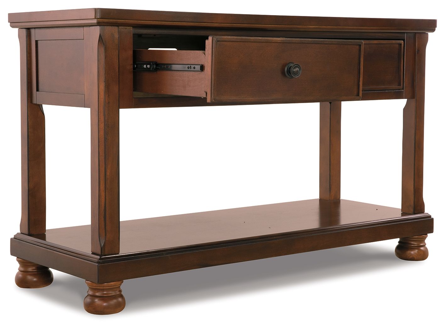 Porter - Rustic Brown - Console Sofa Table