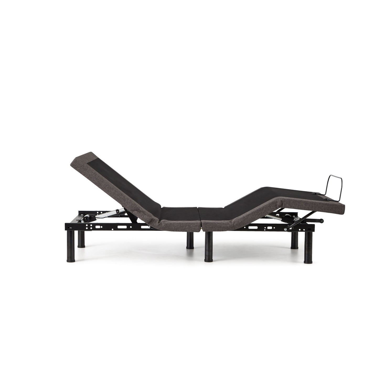 M455 - Twin Long Adjustable Bed Base - Charcoal