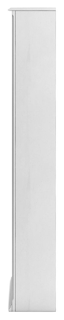 Kanwyn - Whitewash - Large Bookcase
