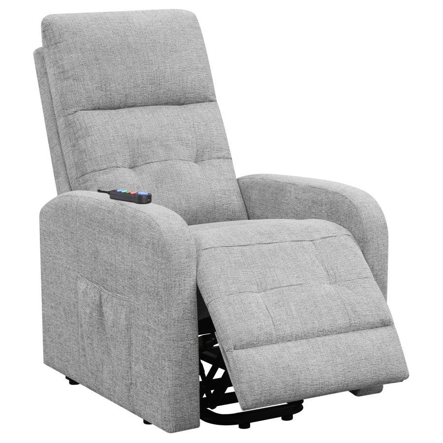 Howie - Tufted Upholstered Power Lift Recliner