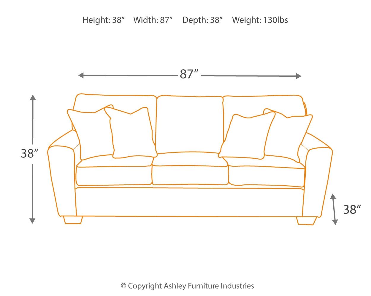 Calicho - Cashmere - Sofa