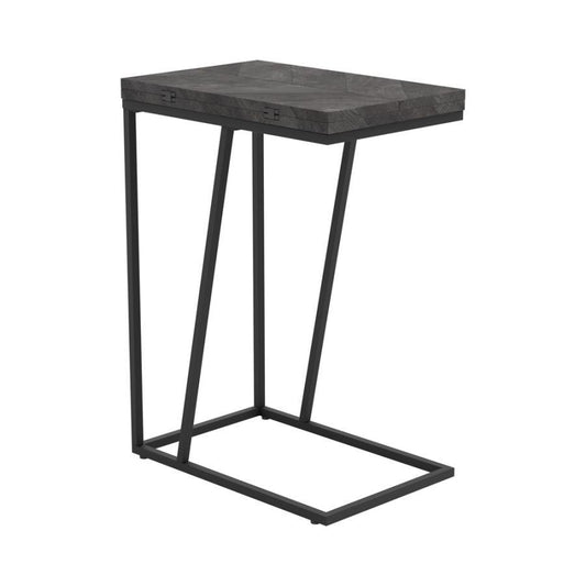 Carly - Expandable Chevron Rectangular Accent Table