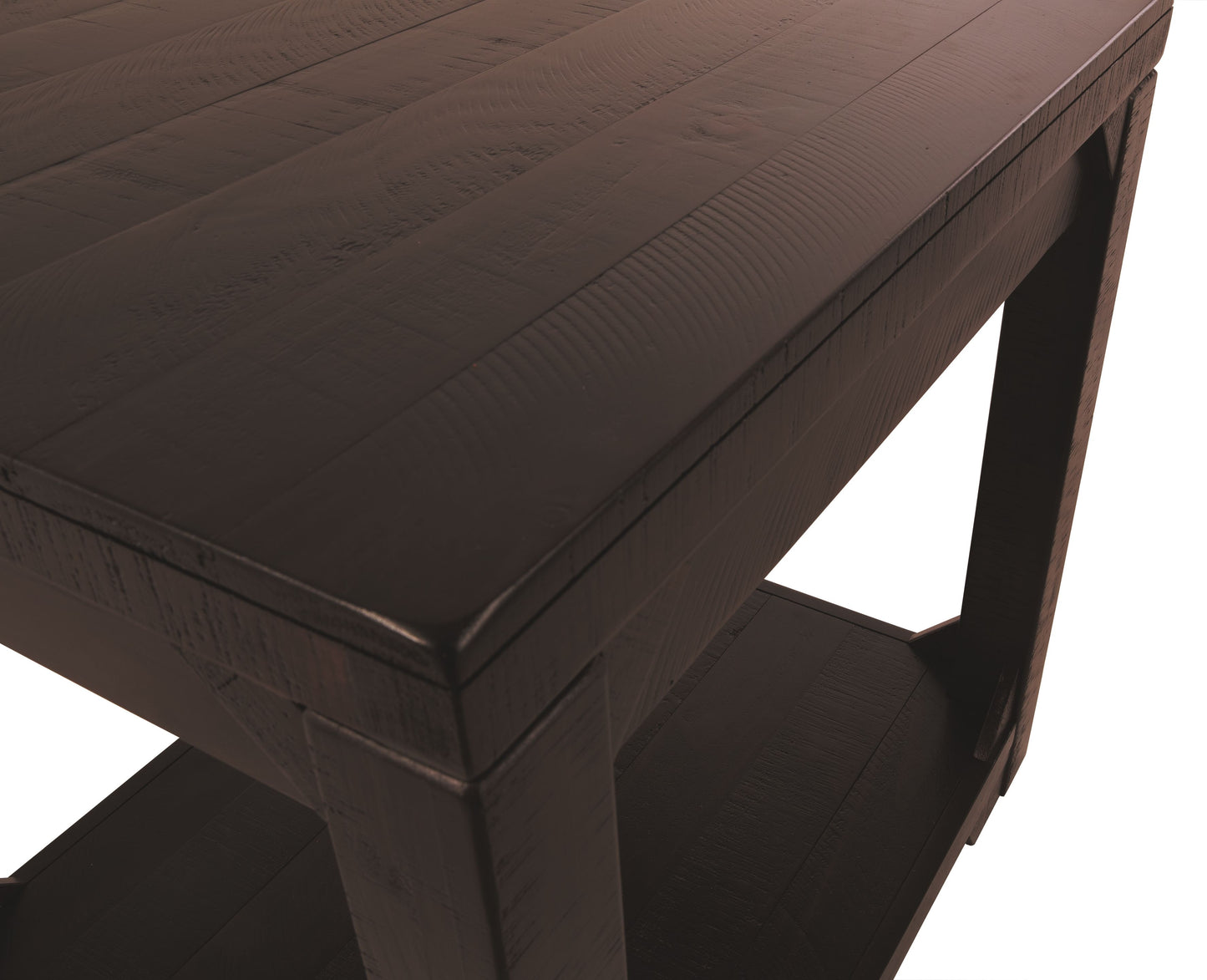 Rogness - Rustic Brown - Rectangular End Table