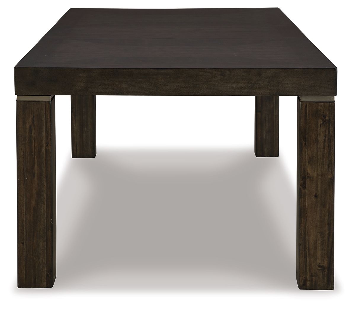 Hyndell - Dark Brown - Rect Dining Room Ext Table