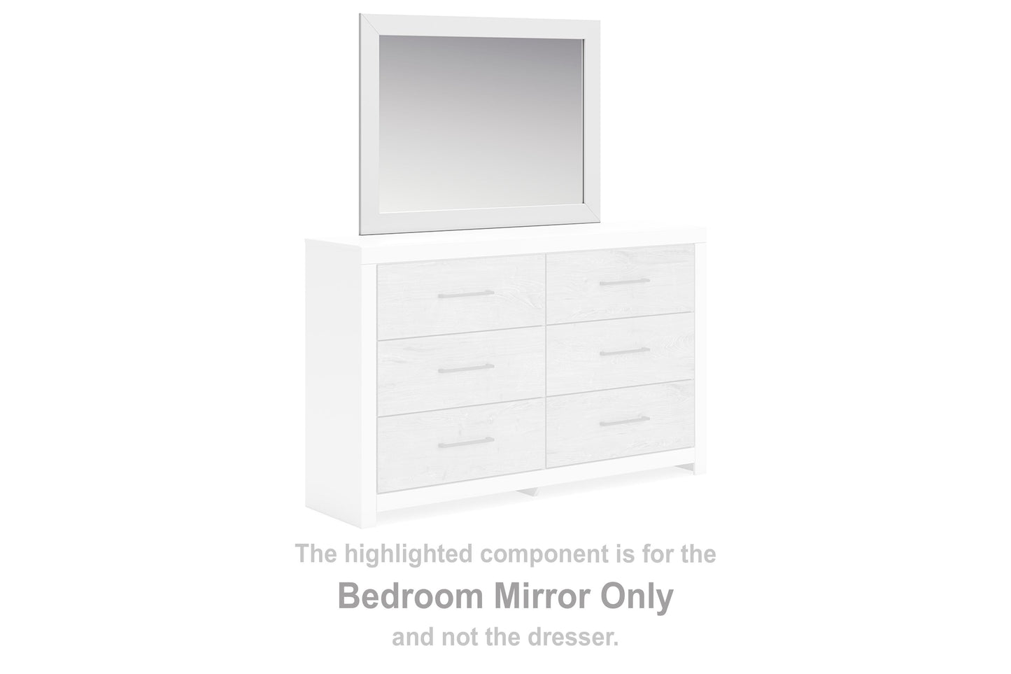 Charbitt - Two-tone - 5 Pc. - Dresser, Mirror, Chest, Full Panel Bed
