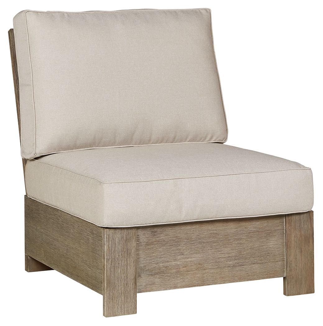 Silo - Brown - Armless Chair W/ Cushion