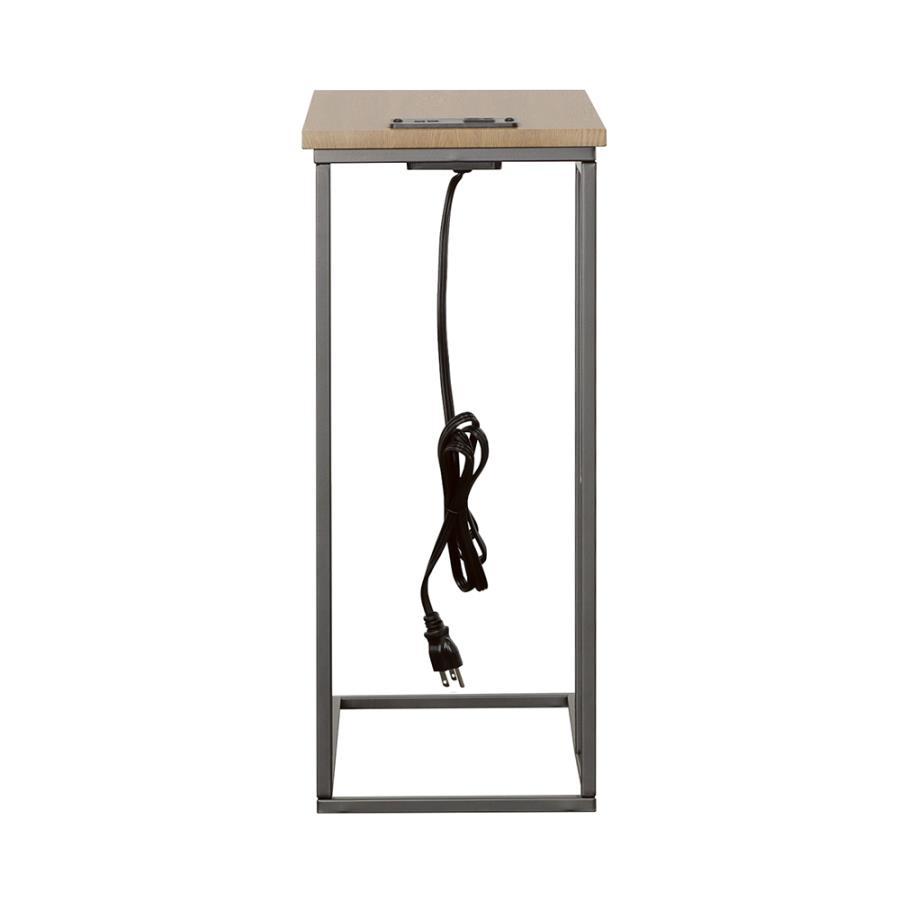 Rudy - Snack Table with Power Outlet