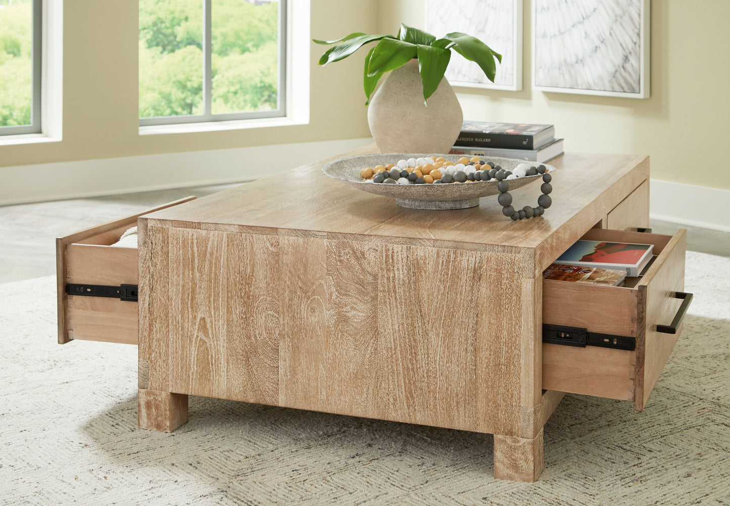 Belenburg - Brown - Cocktail Table With Storage