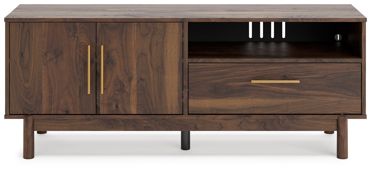 Calverson - Mocha - Medium TV Stand - Medium
