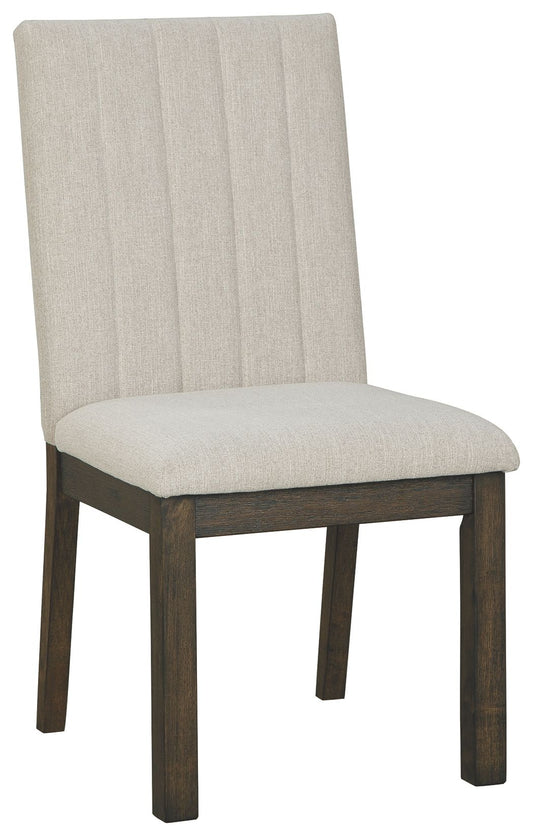 Dellbeck - Beige - Dining Uph Side Chair (Set of 2)