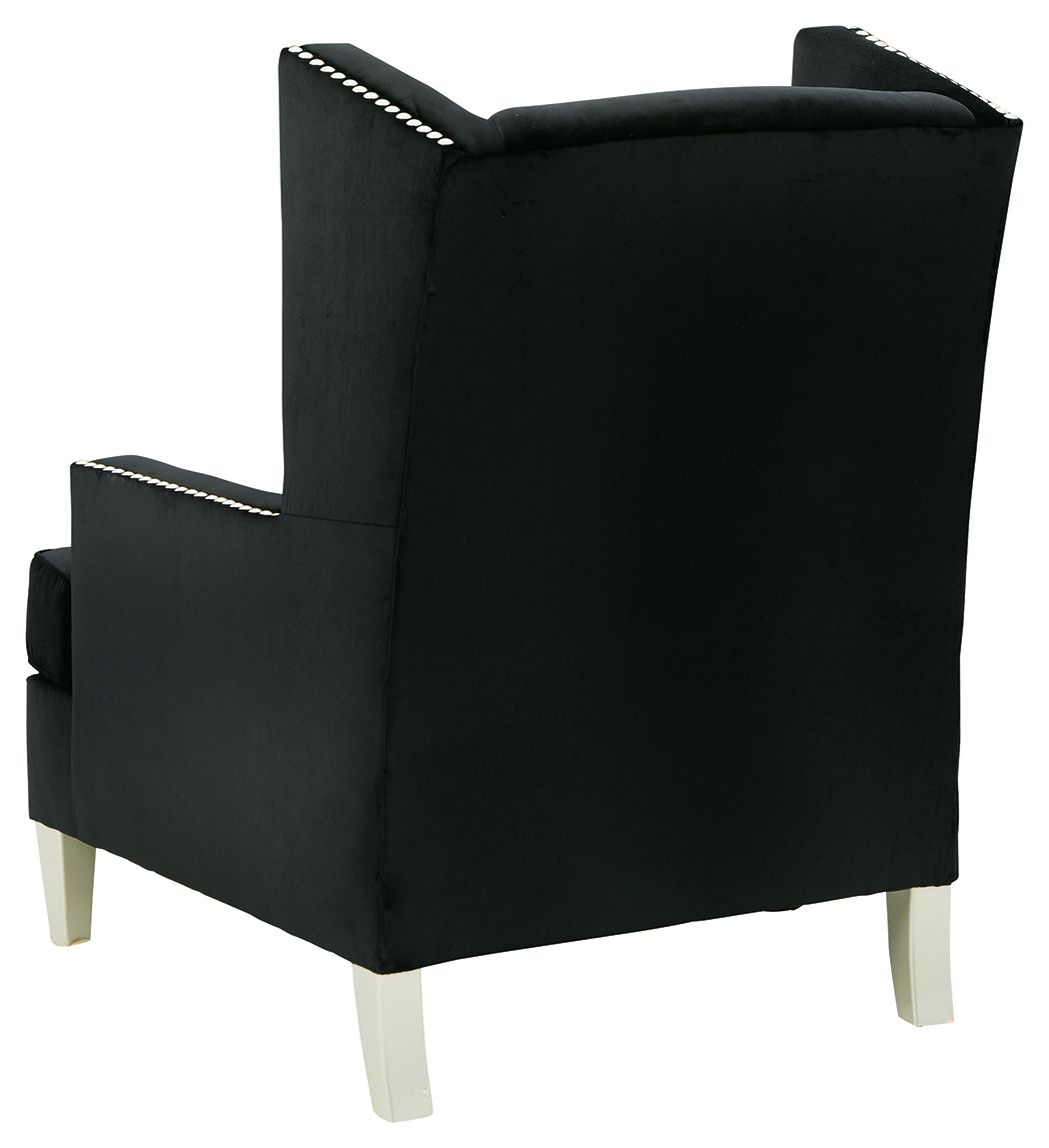 Harriotte - Black - Accent Chair