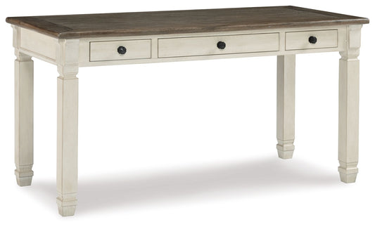 Bolanburg - White / Brown / Beige - Home Office Desk