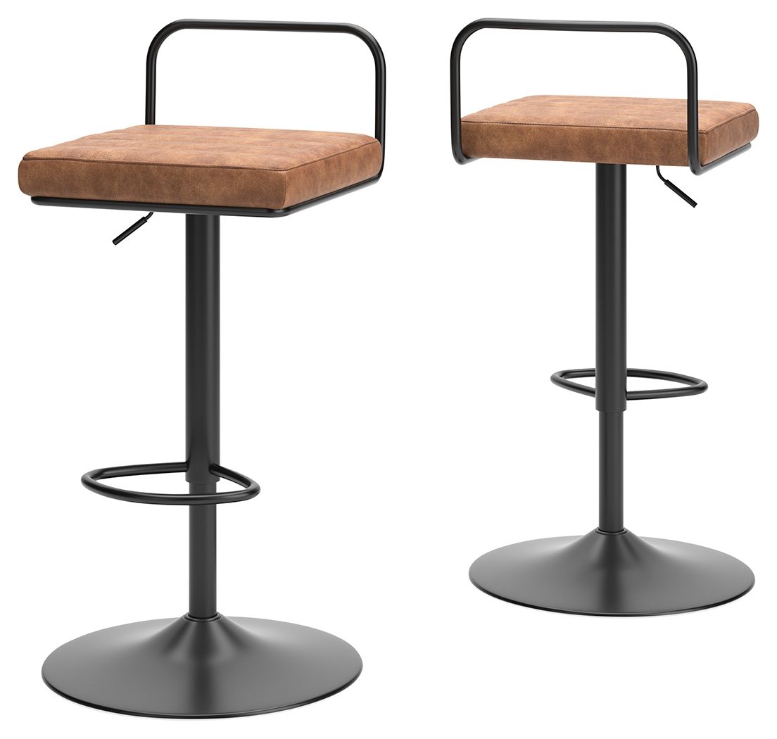 Strumford - Swivel Barstool (Set of 2)