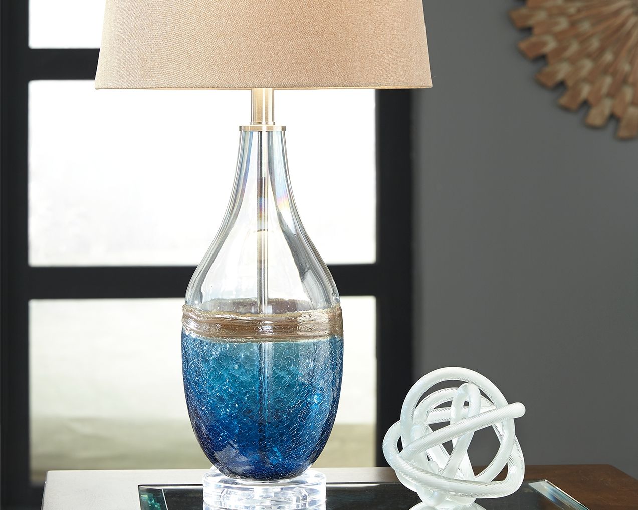 Johanna - Glass Table Lamp