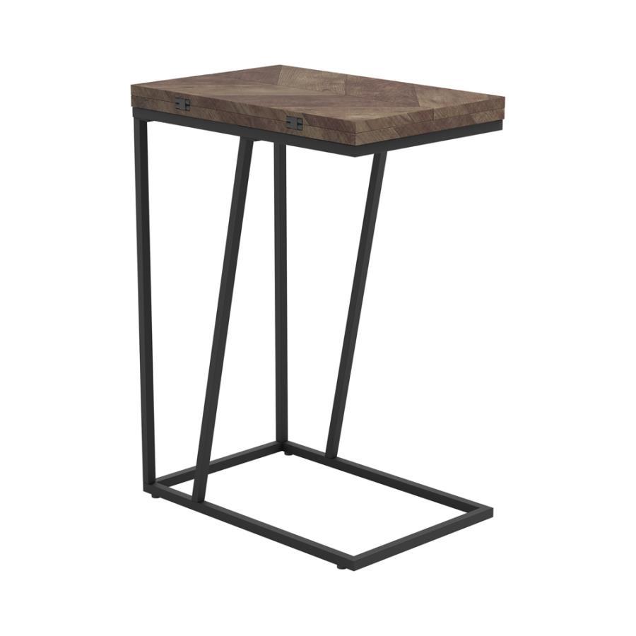 Carly - Expandable Chevron Rectangular Accent Table