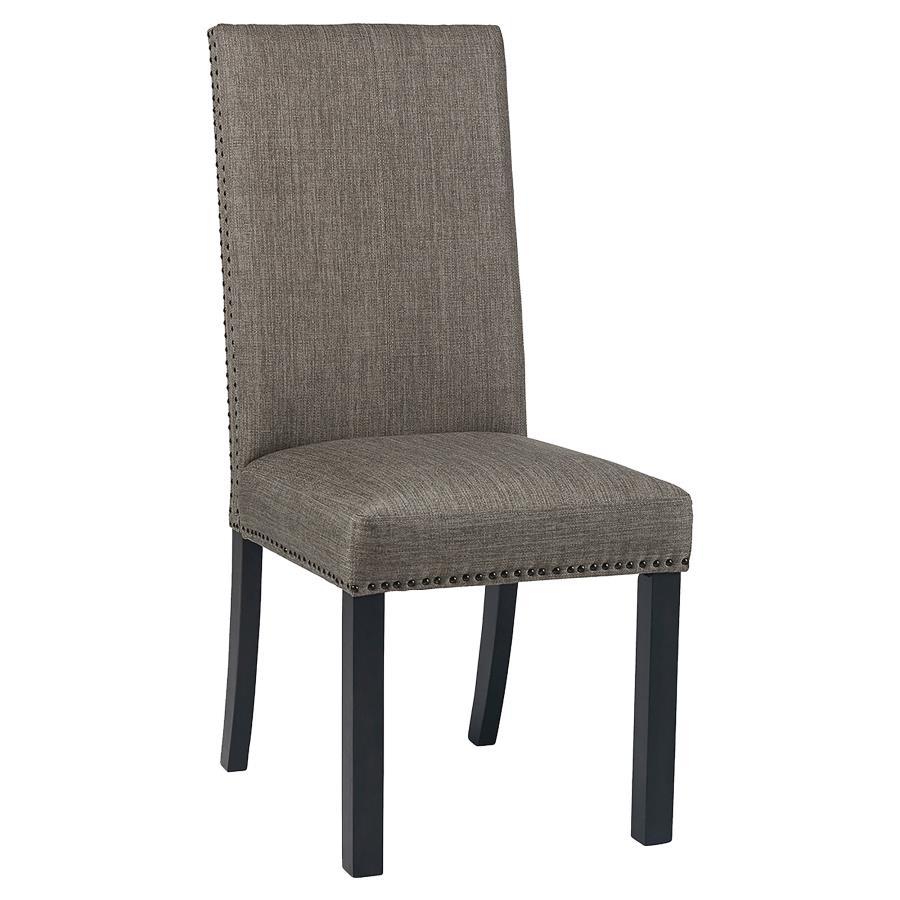 Hubbard - Upholstered Side Chairs (Set of 2) - Charcoal