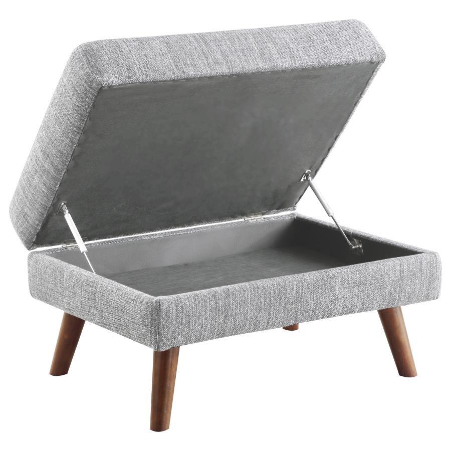 Churchill - Ottoman With Tapered Legs